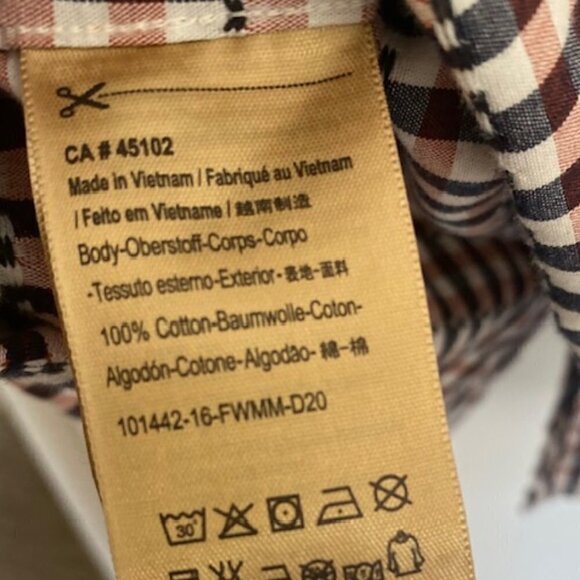 Scotch & Soda Checkered Button Down Shirt XLarge - Picture 4 of 6